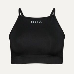 NWT NOBULL Black Cross-Back Sports Bra, Size XS